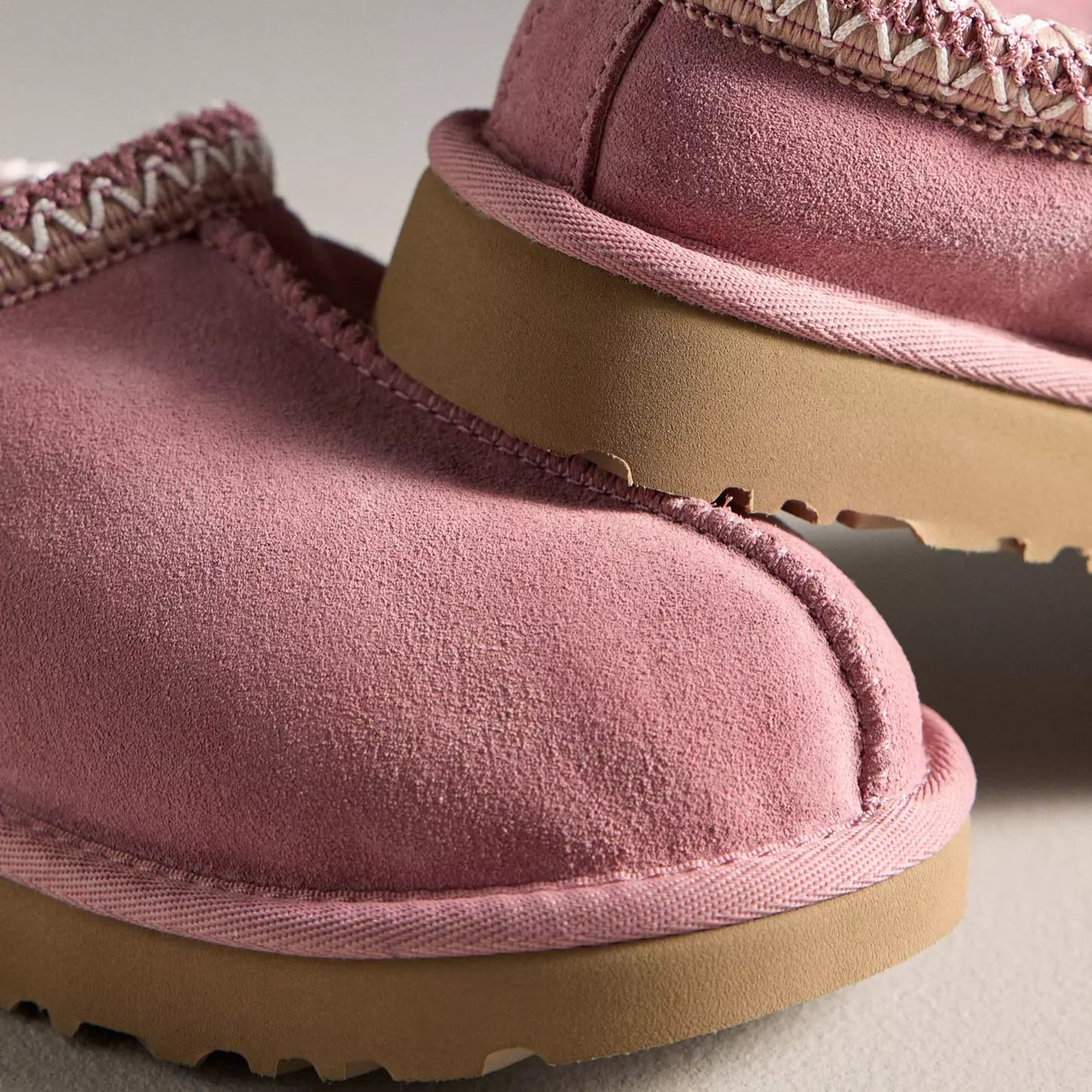 Pink Tasman Slippers